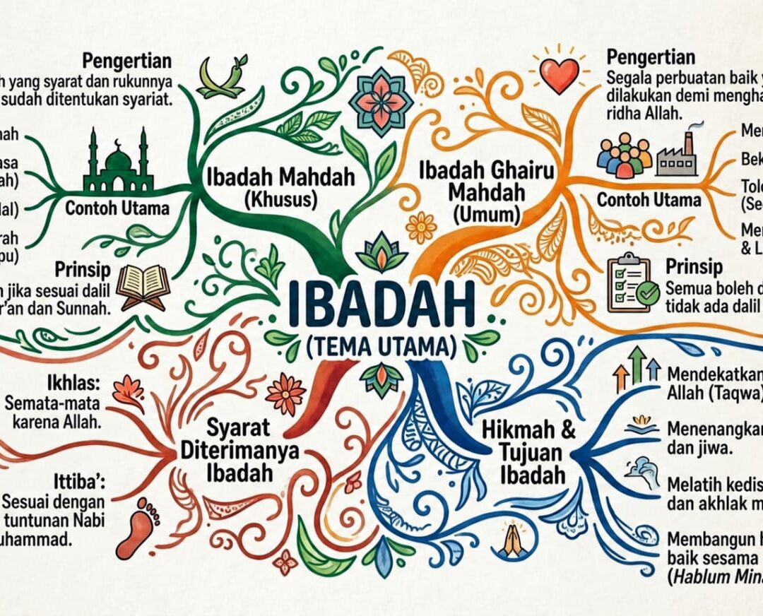 Ibadah dalam Islam: Hakikat, Jenis, Syarat Diterima, dan Hikmahnya IMG-20260623-WA0000